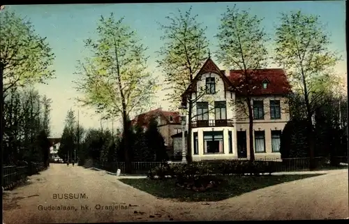 Ak Bussum Nordholland Niederlande, Gudelalaan, Oranjelaan