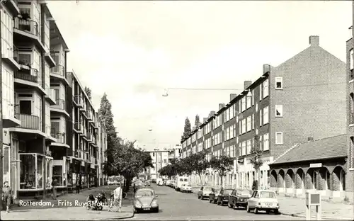 Ak Rotterdam Südholland Niederlande, Frits Ruys Straße