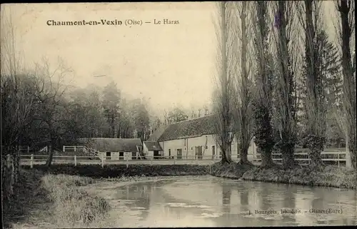 Ak Chaumont en Vexin Oise, Haras