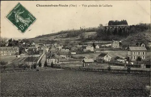 Ak Chaumont in Vexin Oise, Gesamtansicht von Laillerie