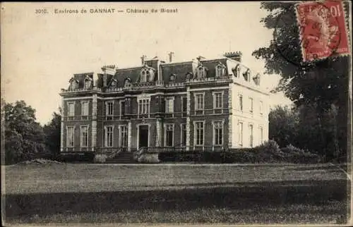 Ak Gannat Allier, Château de Biozat