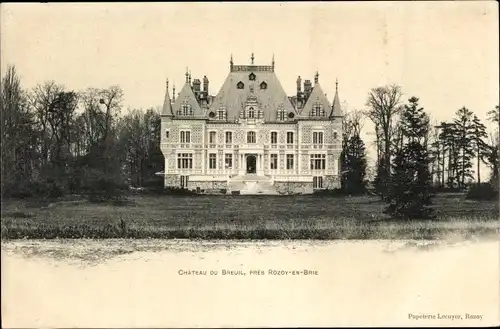 Ak Rozoy in Brie Seine et Marne, Chateau du Breuil