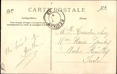 Ak Paris XVII, Boulevard de Courcelles, Rue Levis