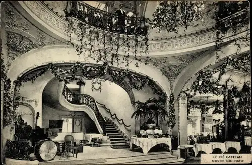 Ak Paris XVI Passy, Bois de Boulogne, Le Pre Catelan