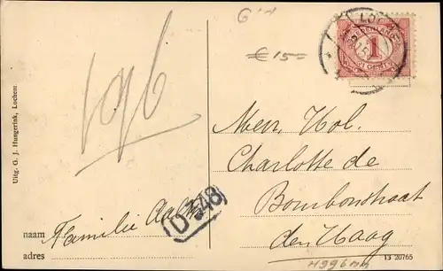 Ak Lochem Gelderland, Wilhelminalaan