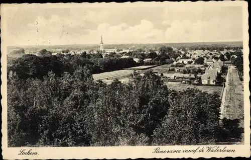 Ak Lochem Gelderland, Panorama vom Wasserturm aus gesehen