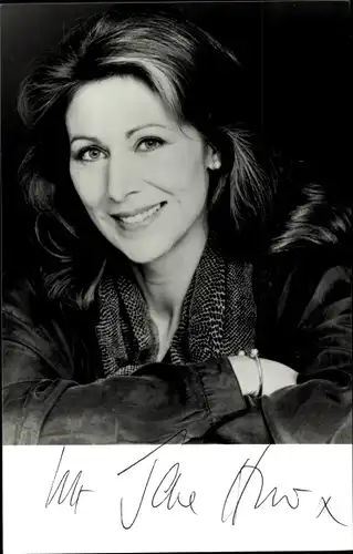 Ak Schauspielerin Jane How, Portrait, Autogramm