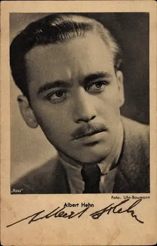 Ak Schauspieler Albert Hehn, Portrait, Autogramm