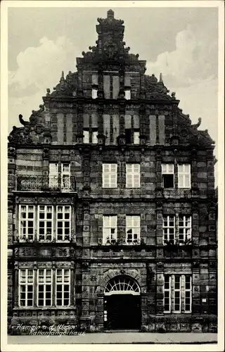 Ak Hameln an der Weser Niedersachsen, Rattenfängerhaus