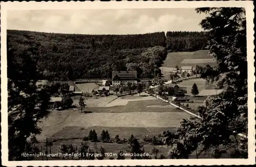 Ak Rehefeld Zaunhaus Altenberg im Erzgebirge, Grenzbaude