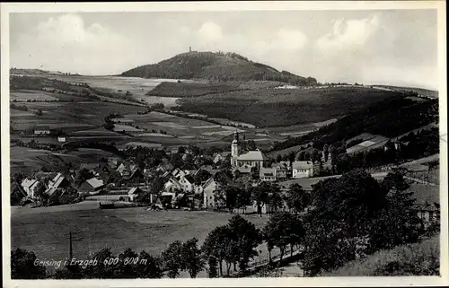 Ak Geising Altenberg im Erzgebirge, Geisingberg