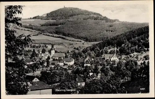 Ak Geising Altenberg im Erzgebirge, Panorama