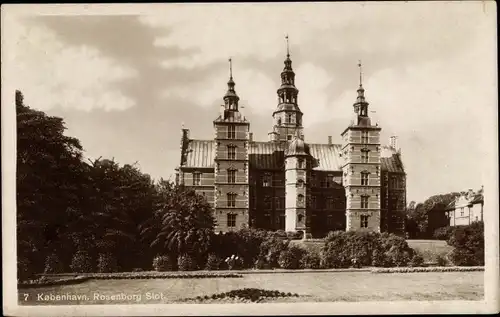 Ak København Kopenhagen Dänemark, Rosenborg Schloss