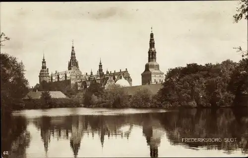 Ak Hillerød Hilleröd Dänemark, Frederiksborg Schloss