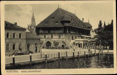 Ak Konstanz am Bodensee, Konciliumsgebäude