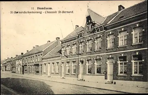 Ak Hemixem Hemiksem Flandern Antwerpen, St. Bernardschesteenweg
