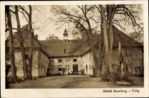 Ak Neuenburg Zetel in Friesland, Schloss