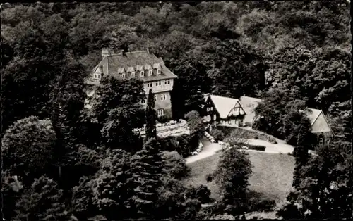 Ak Steinbergen Rinteln in Niedersachsen, Schloss Arensburg, Hotel