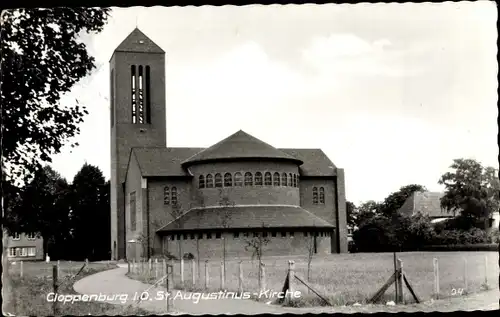 Ak Cloppenburg in Niedersachsen, St. Augustinuskirche