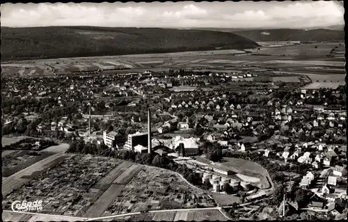 Ak Holzminden an der Weser, Luftbild