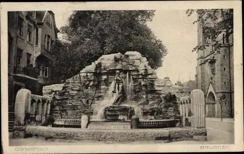 Ak Osnabrück in Niedersachsen, Brunnen