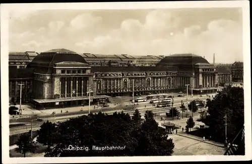 Ak Leipzig in Sachsen, Hauptbahnhof