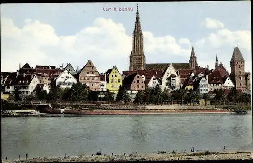 Ak Ulm an der Donau, Kirchtürme