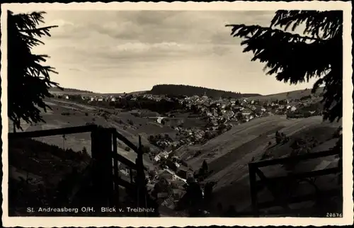 Ak Sankt Andreasberg Braunlage im Oberharz, Totalansicht