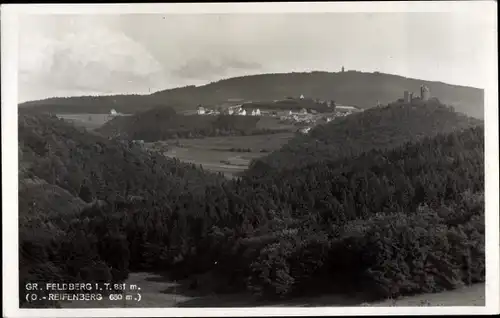 Ak Niederreifenberg Schmitten im Taunus, Großer Feldberg, O.-Reifenberg, Panorama