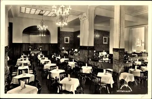 Ak Hannover in Niedersachsen, Blick ins Café Continental