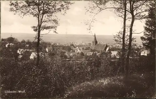 Ak Lübbecke in Westfalen, Teilansicht