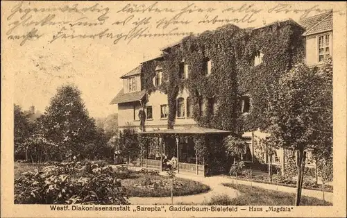 Ak Gadderbaum Bielefeld in Nordrhein Westfalen, Diakonissenanstalt Sarepta, Haus Magdala