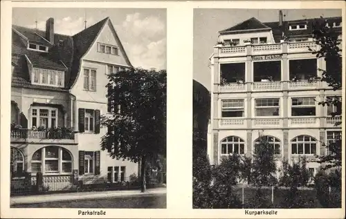 Ak Bad Salzuflen im Kreis Lippe, Haus Eickhoff, Parkstraße 44