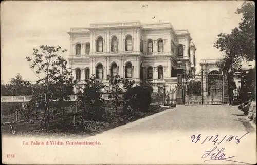 Ak Konstantinopel Türkei, Yildiz-Palast