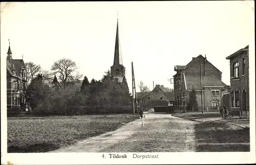 Ak Tildonk Flämisch-Brabant, Dorpstraat