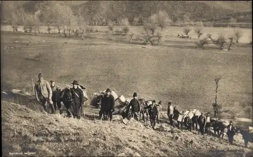 Ak Serbien, Feldzug 1915, KuK Soldat, Ibartal