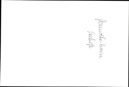 Ak Horst Seehofer, Politiker, Portrait, Autogramm