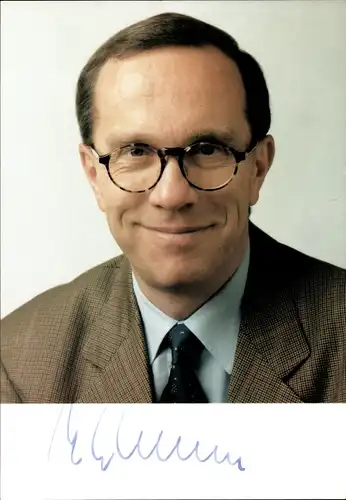 Ak Matthias Wissmann, Politiker, Portrait, Autogramm