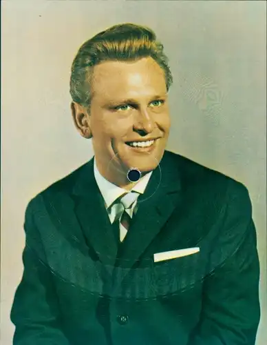 Schallplatten Ak Sänger Günter Hapke, Portrait