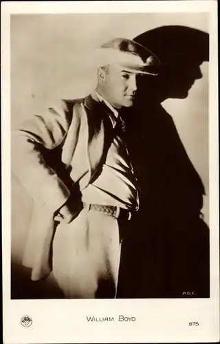 Ak Schauspieler William Boyd