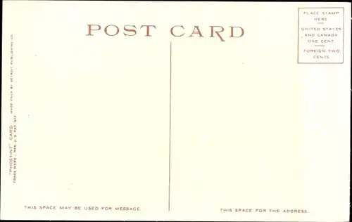 Ak USA, Rinderherde wird zusammengetrieben