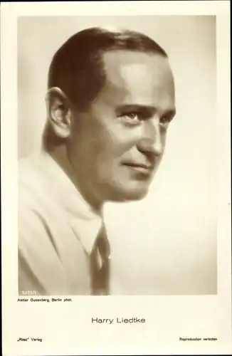 Ak Schauspieler Harry Liedtke, Portrait