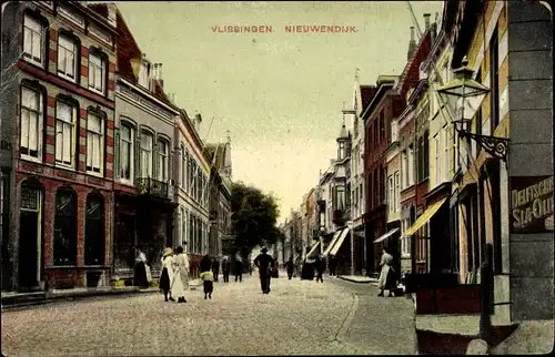 Ak Vlissingen Zeeland Niederlande, Nieuwendijk