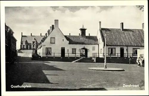 Ak Zandvoort Nordholland Niederlande, Gasthuisplein