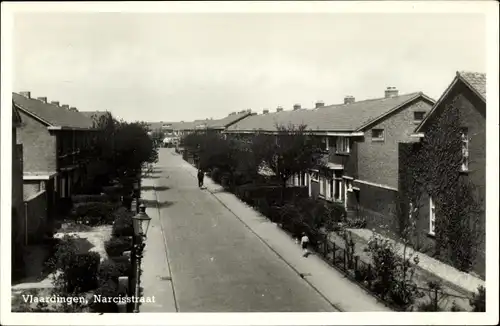 Ak Vlaardingen Südholland, Narcisstraat