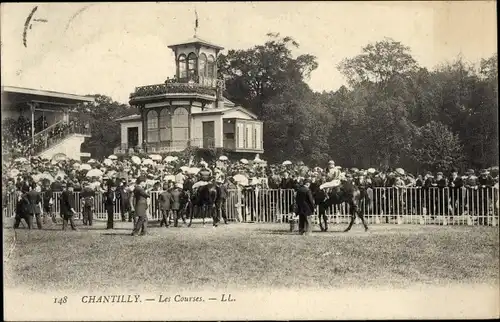 Ak Chantilly Oise, Les Courses