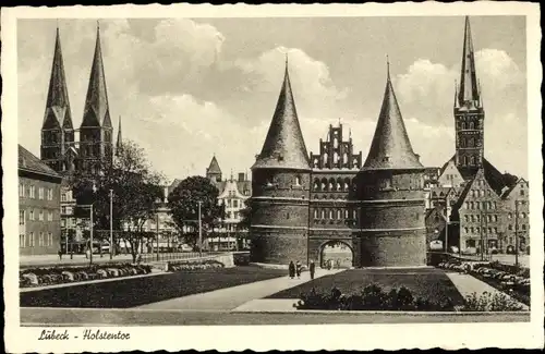 Ak Lübeck, Holstentor