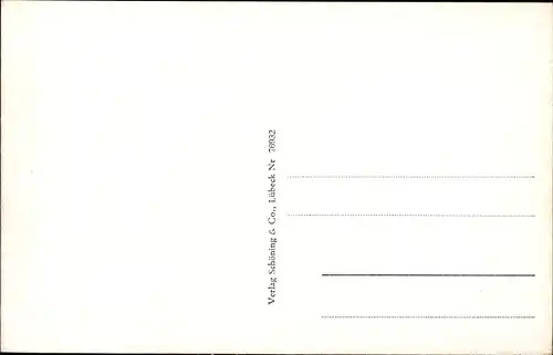 Ak Hansestadt Lübeck, Teilansicht, Marienkirche