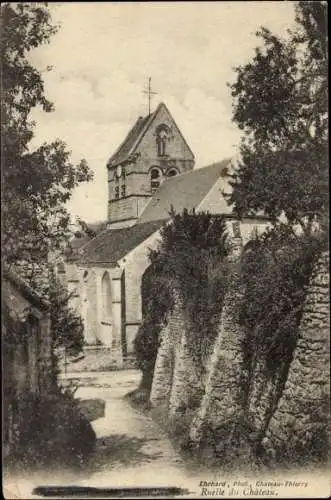 Ak Château Thierry Aisne, Ruelle de Chateau