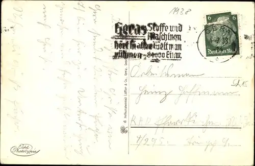 Ak Gera in Thüringen, Teilansicht der Stadt, Wohnhäuser, Kirche, Fabrik